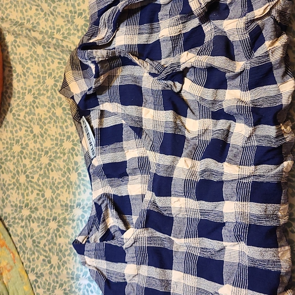 Sunbelt Blue Plaid Dress